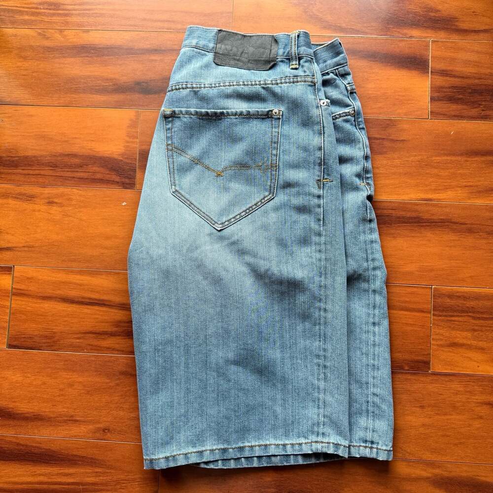 Vintage Rocawear Denim Jorts Jean Shorts Straight Hip Hop Y2K Size 40